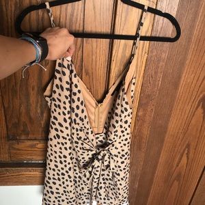 Forever 21 Cheetah romper